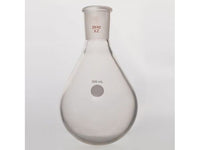 MSE PRO Coating, Thin-Walled Eggplant-Shaped Bottle for Rotary Evaporation, High Strength, Grinding Mouth: 29/42, 500mL