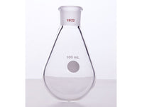 MSE PRO Thick-Walled Eggplant-Shaped Bottle, High Strength, Grinding Mouth: 19/22, 100mL