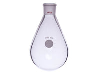 MSE PRO Thick-Walled Eggplant-Shaped Bottle, High Strength, Grinding Mouth: 19/22, 200mL