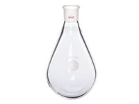 MSE PRO Thin-Walled Eggplant-Shaped Bottle for Rotary Evaporation, High Strength, Grinding Mouth: 19/22, 200mL