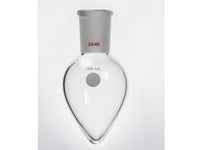 MSE PRO Thick Wall Chicken Heart Grinding Mouth Flask, High Strength, Grinding Mouth: 24/40, 100mL