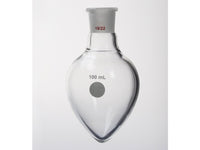 MSE PRO Thick-Walled Chicken Heart Grinding Mouth Flask, High Strength, Grinding Mouth: 19/22, 100mL, Neck Length 15mm
