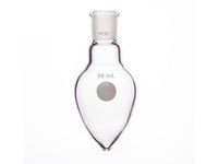 MSE PRO Thick-Wall Chicken Heart Grinding Mouth Flask, High Strength, Grinding Mouth: 19/22, 50mL, Neck Length 15mm