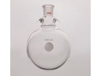 MSE PRO Round Bottom Flask with Hook, Grinding Mouth: 14/20, 250mL