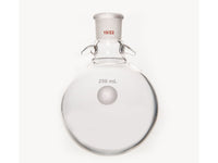 MSE PRO Round Bottom Flask with Hook, Grinding Mouth: 19/22, 250mL
