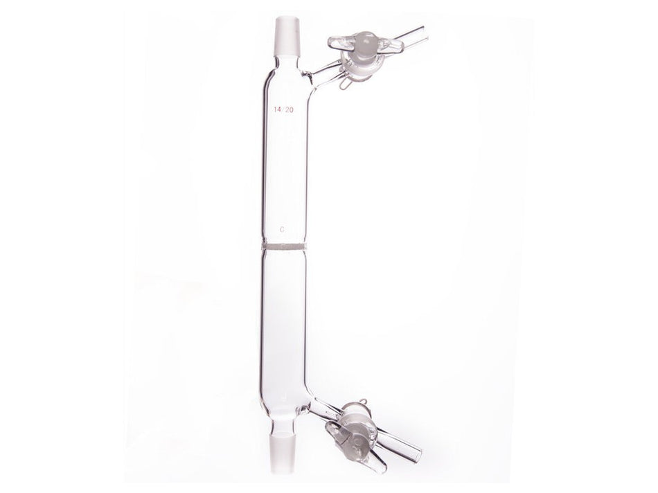 MSE PRO Sand Plate with Filter Tube, 2 Glass Doors, Sand Core Diameter: 20mm, Pore Size: G2, Grinding Mouth: 14/20