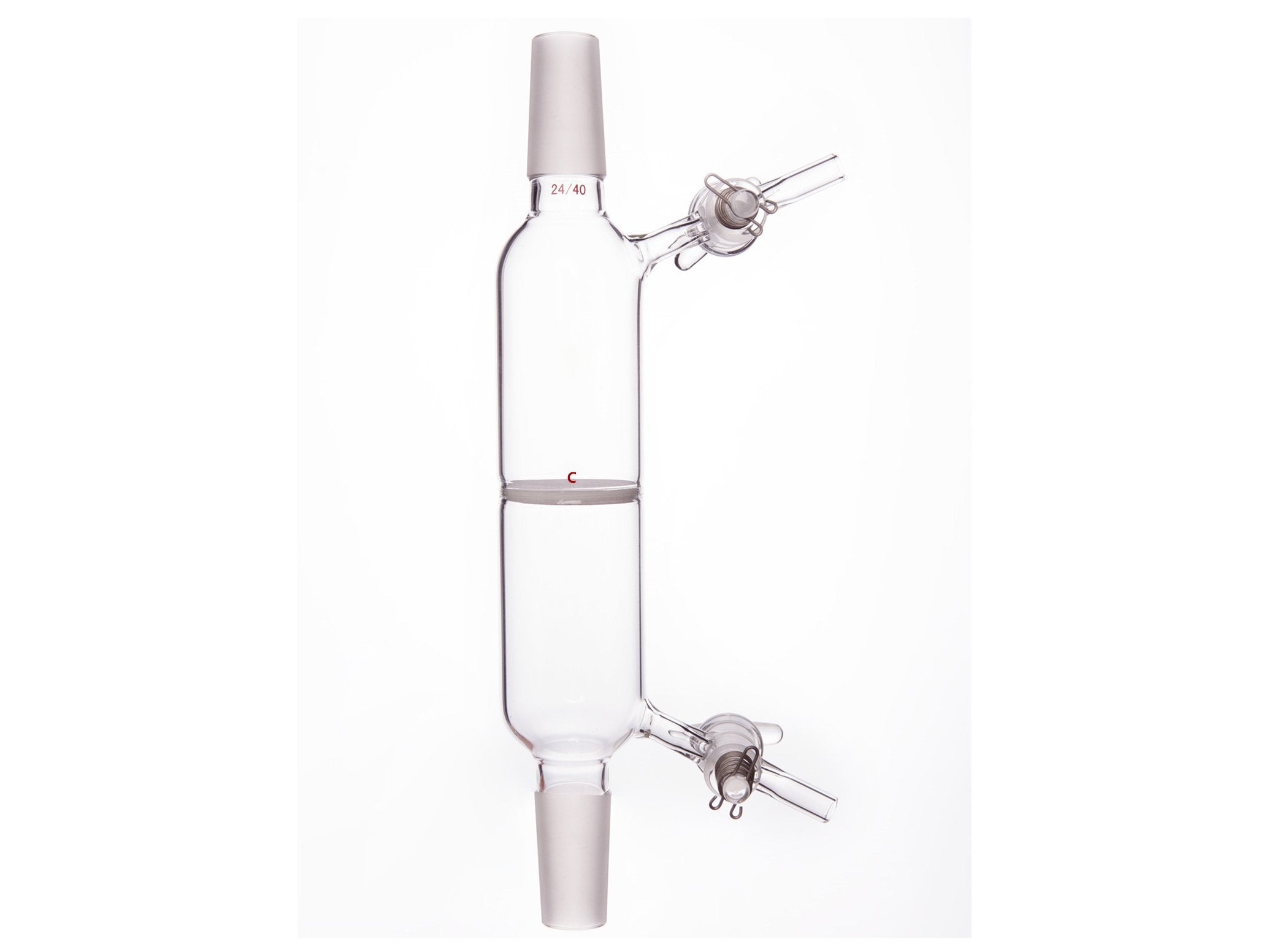 MSE PRO Sand Plate with Filter Tube, 2 Glass Doors, Grinding Mouth: 24/40, C