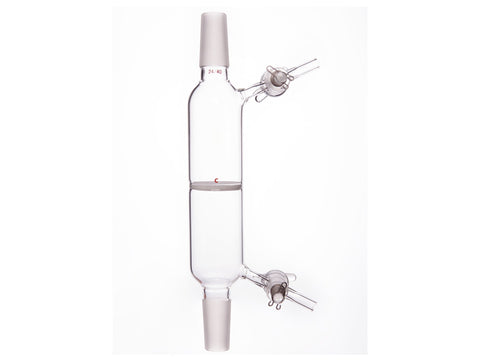 MSE PRO Sand Plate with Filter Tube, 2 Glass Doors, Grinding Mouth: 24/40, C