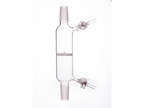 MSE PRO Sand Plate with Filter Tube, 2 Glass Doors, Grinding Mouth: 24/40, M