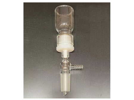 MSE PRO 15mL Removable Sand Core Bush Funnel, Grinding Mouth: 14/20, Sand Plate Gap: C (G2), Joint Material: Nylon