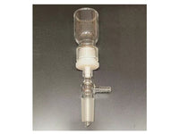 MSE PRO 15mL Removable Sand Core Bush Funnel, Grinding Mouth: 14/20, Sand Plate Gap: F (G4), Joint Material: PTFE