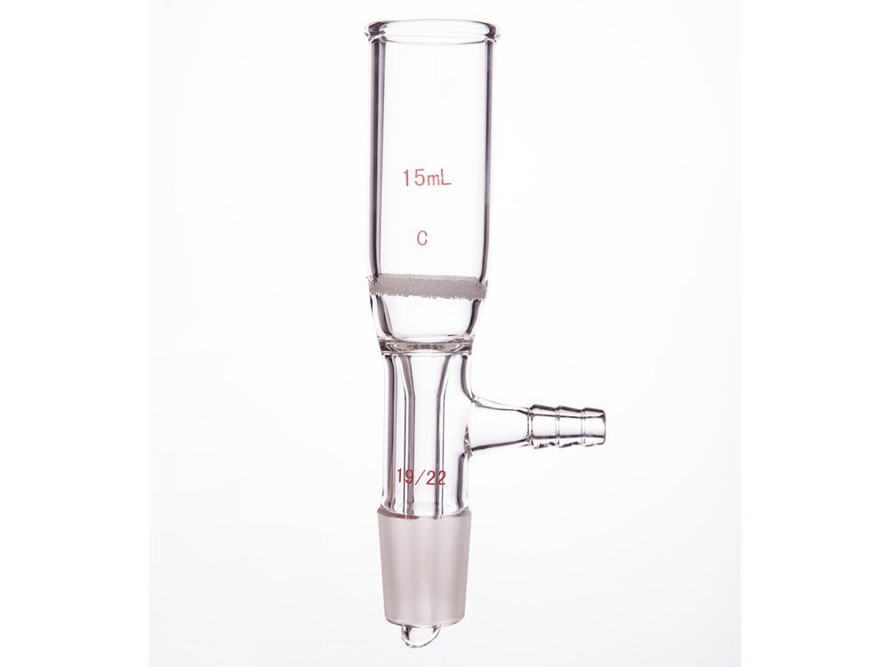 MSE PRO Grinding Mouth Bush Funnel, 15mL, 19/22, No Sand Core