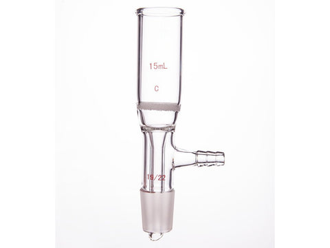 MSE PRO Grinding Mouth Bush Funnel, 15mL, 19/22, No Sand Core