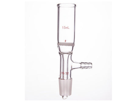 MSE PRO Grinding Mouth Sand Core Bush Funnel, 15mL, 19/22, Sand Core Pore Size: G4