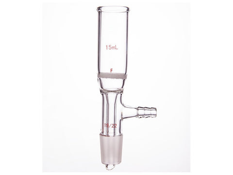 MSE PRO Grinding Mouth Sand Core Bush Funnel, 15mL, 19/22, Sand Core Pore Size: G4