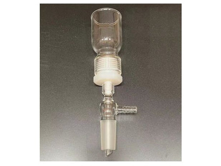 MSE PRO 15mL Removable Sand Core Bush Funnel, Grinding Mouth: 19/22, Sand Plate Gap: F (G4), Joint Material: Nylon