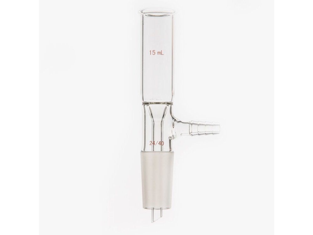 MSE PRO Grinding Mouth Bush Funnel, 15mL, 24/40, No Sand Core