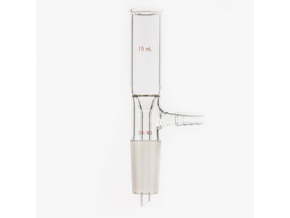 MSE PRO Grinding Mouth Bush Funnel, 15mL, 24/40, No Sand Core