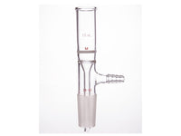 MSE PRO Grinding Mouth Sand Core Bush Funnel, 15mL, 24/40, Sand Core Pore Size: G3