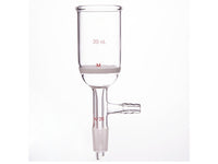 MSE PRO Grinding Mouth Sand Core Bush Funnel, 30mL, 14/20, Sand Core Pore Size: G3