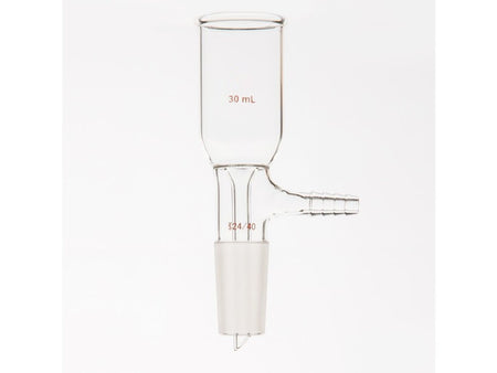 MSE PRO Grinding Mouth Sand Core Bush Funnel, 30mL, 24/40, No Sand Plate