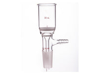 MSE PRO Grinding Mouth Sand Core Bush Funnel, 30mL, 24/40, Sand Core Pore Size: G2