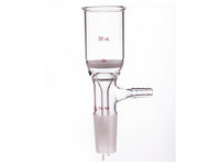 MSE PRO Grinding Mouth Sand Core Bush Funnel, 30mL, 24/40, Sand Core Pore Size: G3