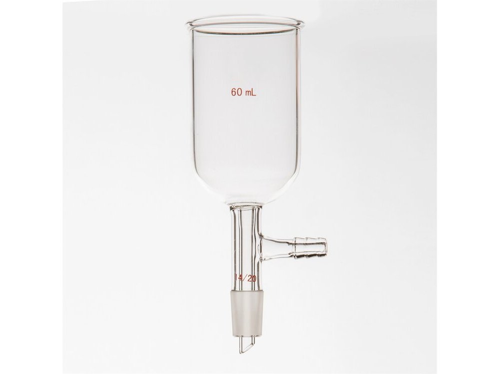 MSE PRO Grinding Mouth Sand Core Bush Funnel, 60mL, 14/20, No Sand Plate