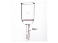 MSE PRO Grinding Mouth Sand Core Bush Funnel, 60mL, 14/20, Sand Core Pore Size: G4