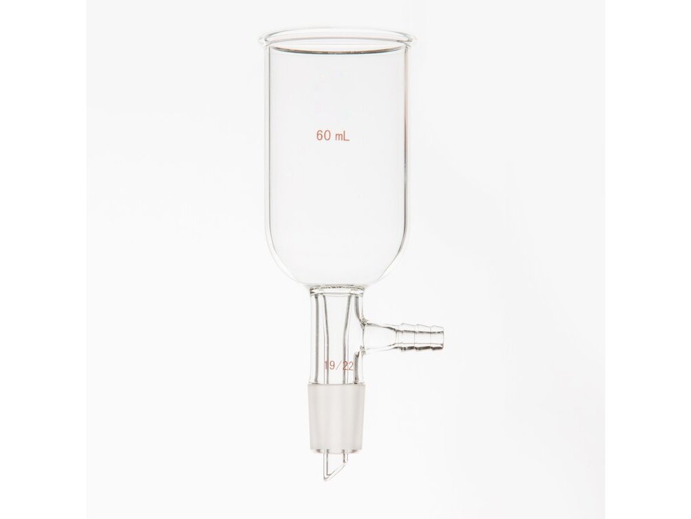 MSE PRO Grinding Mouth Sand Core Bush Funnel, 60mL, 19/22, No Sand Plate