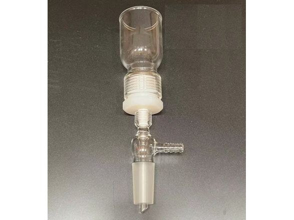 MSE PRO 60mL Removable Sand Core Bush Funnel, Grinding Mouth: 19/22, Sand Plate Gap: M (G3), Joint Material: Nylon