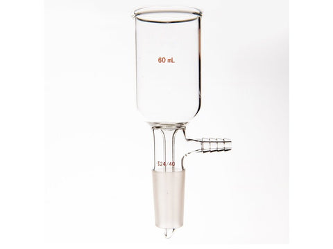 MSE PRO Grinding Mouth Bush Funnel, 60mL, 24/40, No Sand Core