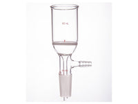 MSE PRO Grinding Mouth Sand Core Bush Funnel, 60mL, 24/40, Sand Core Pore Size: G4