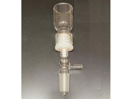 MSE PRO 100mL Removable Sand Core Bush Funnel, Grinding Mouth: 14/20, Sand Plate Gap: C (G2), Joint Material: Nylon
