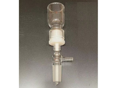 MSE PRO 100mL Removable Sand Core Bush Funnel, Grinding Mouth: 14/20, Sand Plate Gap: C (G2), Joint Material: PTFE