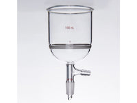 MSE PRO Grinding Mouth Sand Core Bush Funnel, 100mL, 14/20, Sand Core Pore Size: G4