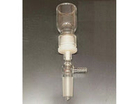 MSE PRO 100mL Removable Sand Core Bush Funnel, Grinding Mouth: 14/20, Sand Plate Gap: M (G3), Joint Material: PTFE