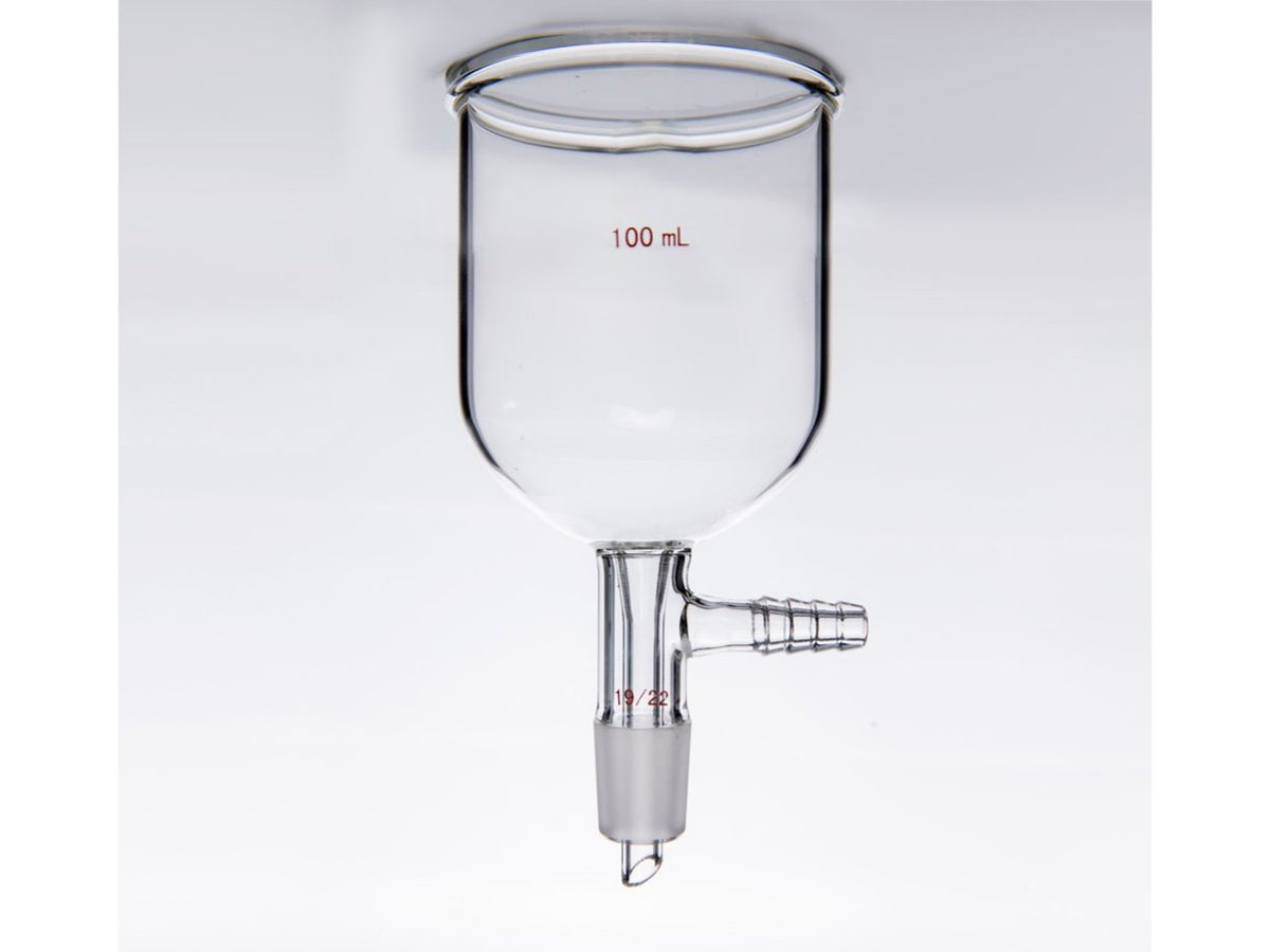 MSE PRO Grinding Mouth Bush Funnel, 100mL, 19/22, No Sand Core