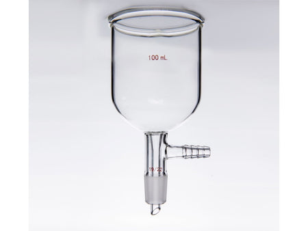 MSE PRO Grinding Mouth Bush Funnel, 100mL, 19/22, No Sand Core