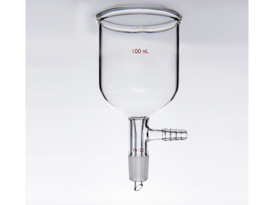MSE PRO Grinding Mouth Bush Funnel, 100mL, 19/22, No Sand Core