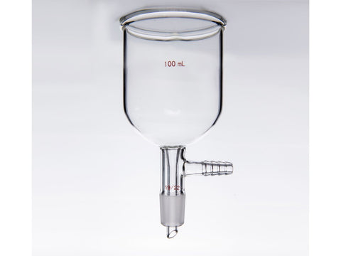 MSE PRO Grinding Mouth Bush Funnel, 100mL, 19/22, No Sand Core