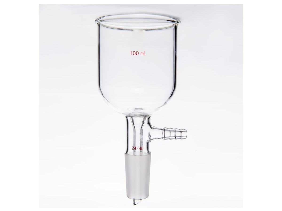 MSE PRO Grinding Mouth Bush Funnel, 100mL, 24/40, No Sand Core