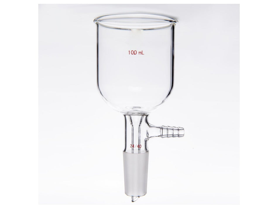 MSE PRO Grinding Mouth Bush Funnel, 100mL, 24/40, No Sand Core
