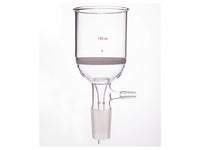 MSE PRO Grinding Mouth Sand Core Bush Funnel, 150mL, 29/42, Sand Core Pore Size: G2