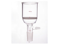 MSE PRO Grinding Mouth Sand Core Bush Funnel, 150mL, 29/42, Sand Core Pore Size: G4