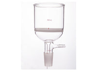 MSE PRO Grinding Mouth Sand Core Bush Funnel, 350mL, 29/42, Sand Core Pore Size: G4