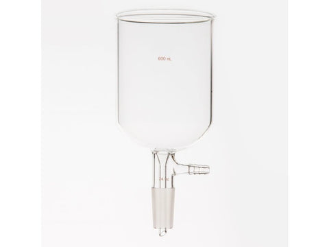 MSE PRO Bush Funnel, 600mL, 24/40, without Sand Core