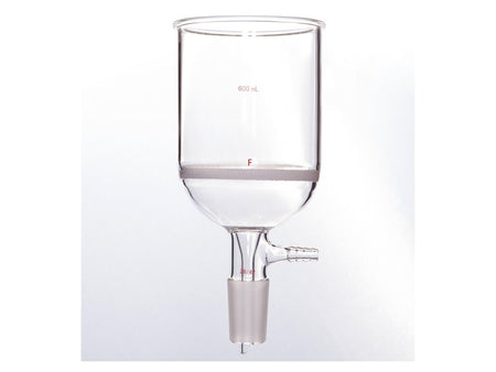 MSE PRO Grinding Mouth Sand Core Bush Funnel, 600mL, 29/42, Sand Core Pore Size: G4