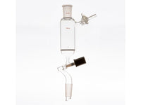 MSE PRO Dropping Filter Funnel, Filter 4mm High Vacuum Valve, Inner 24/40, 100mL, G2