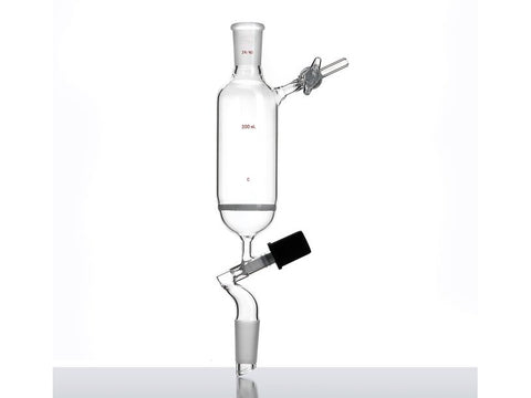 MSE PRO Dropping Filter Funnel, Filter 4mm High Vacuum Valve, Inner 24/40, 200mL, G2